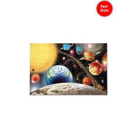 Melissa&Doug Dev Yer Güneş Sistemi 48 parça Yapbozu