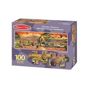 Melissa&Doug Dev Yer Safari 100 Parça Yapbozu