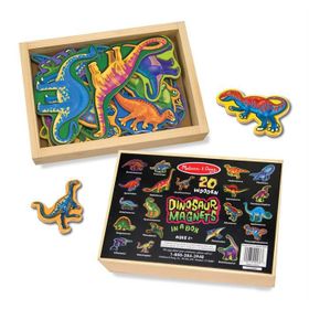 Melissa&Doug MD000476 Ahşap Mıknatıslı Dinozorlar