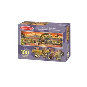 Melissa&Doug MD002873 100 parça Dev Yer Yapbozu - Safari