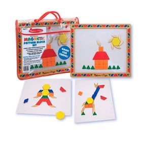 Melissa&Doug MD003590 Ahşap Mıknatıslı Tahta - Şekiller