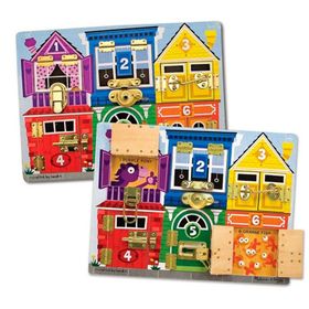Melissa&Doug MD003785 Ahşap Çilingir Tahtası