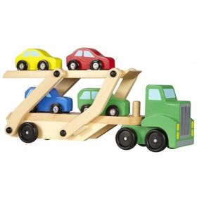 Melissa&Doug MD004096 Ahşap Araba Taşıyıcı