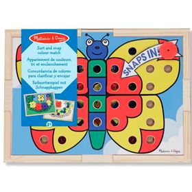 Melissa&Doug MD004313 Renkler Ahşap Diz Yerleştir