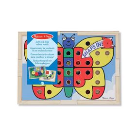 Melissa&Doug MD004313 Renkler Ahşap Diz Yerleştir