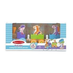 Melissa&Doug MD004608 Sallanan Çiftlik Hayvanları Çek Çek Tren