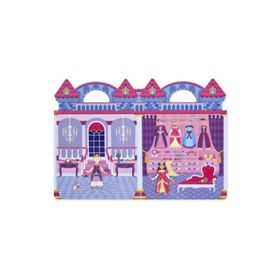 Melissa&Doug MD009100 Prenses Kabartmalı Tak Çıkar Çıkartma Seti