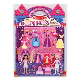 Melissa&Doug MD009100 Prenses Kabartmalı Tak Çıkar Çıkartma Seti