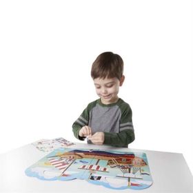 Melissa&Doug MD009102 Kabartmalı Tak Çıkar Çıkartma Seti Korsanlar