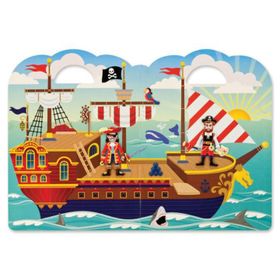 Melissa&Doug MD009102 Kabartmalı Tak Çıkar Çıkartma Seti Korsanlar