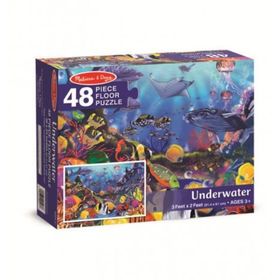 Melissa&Doug Melıssa Doug Ahşap Tombul Yapboz Deniz Canlıları