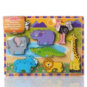Melissa&Doug Safari Tombul Yapboz