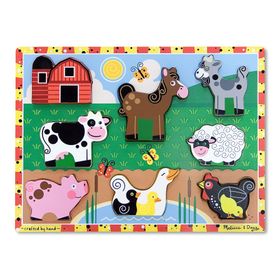Melissa&Doug Tombul Çiftlik Yapboz
