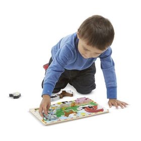 Melissa&Doug Tombul Çiftlik Yapboz