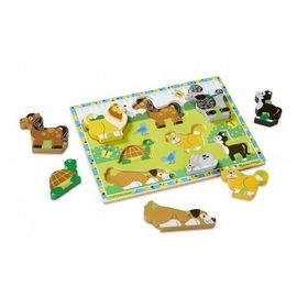 Melissa&Doug Tombul Yapboz Evcil Hayvanlar