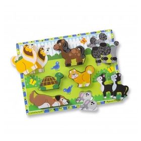 Melissa&Doug Tombul Yapboz Evcil Hayvanlar