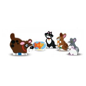 Melissa&Doug Tombul Yapboz Evcil Hayvanlar