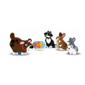Melissa&Doug Tombul Yapboz Evcil Hayvanlar