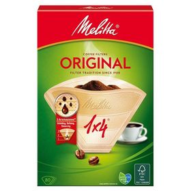 Melitta 1x4 Original Kahverengi Kahve Filtre Kağıdı