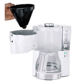 Melitta Look V Perfection Cam Sürahili Beyaz Filtre Kahve Makinesi