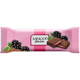 Melodi 25 gr Böğürtlenli Sütlü Çikolata (30 adet)