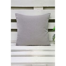 Melodie Açık Gri 50x50 cm Keten Kırlent