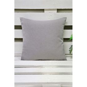 Melodie Açık Gri 50x50 cm Keten Kırlent