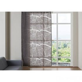 Melodie Gri 145x250 cm Tül Fon Perde