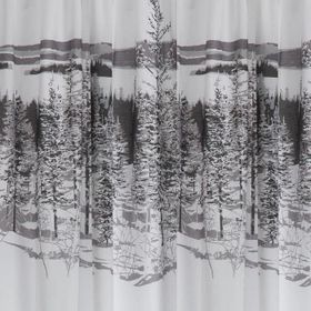 Melodie Gri 145x250 cm Tül Fon Perde