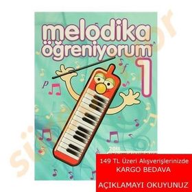 Melodika Öğreniyorum 1 Renksiz - Aydın Yavaş