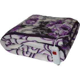 Meltem 140x170 cm Mor Ekstra Ebat Battal Boy Elektrikli Battaniye
