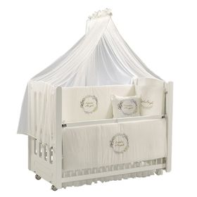 Meltem Smart Mia Sallanır Ahşap 60x120 cm Beyaz Angel Anne Yanı Beşik