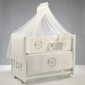 Meltem Smart Mia Sallanır Ahşap 60x120 cm Beyaz Angel Anne Yanı Beşik