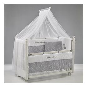 Meltem Smart Mondo Sallanır Ahşap 60x120 cm Beyaz Moon Anne Yanı Beşik