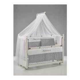 Meltem Smart Mondo Sallanır Ahşap 60x120 cm Beyaz Moon Anne Yanı Beşik