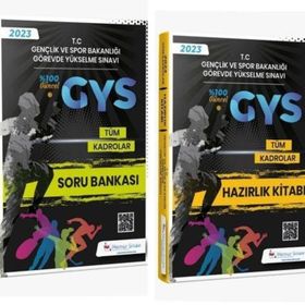 Memur Sınav GYS Gençlik ve Spor Bakanlığı Tüm Kadrolar Hazırlık Kitabı ve Soru Bankası