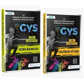 Memur Sınav GYS Gençlik ve Spor Bakanlığı Tüm Kadrolar Hazırlık Kitabı ve Soru Bankası