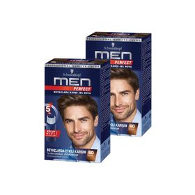 Men Perfect 60 Kahve 3 Adet Erkek Saç Boyası