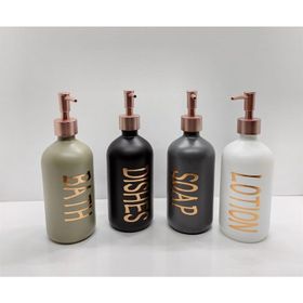 Menba 03616 Cam Sıvı Sabunluk