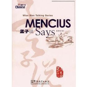Mencius Says Wise Men Talking Series Çince Okuma - Cai Xiqin