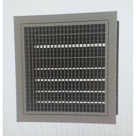 Menfezsan 25 x 25 Çift Sıra Kanatlı Zıt Damperli Menfez