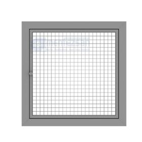 Menfezsan 30 x 30 Alüminyum Kare Petek Menfez