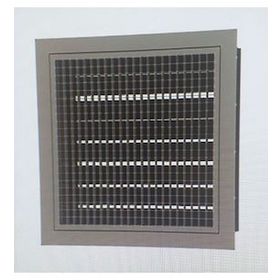 Menfezsan 30 x 30 Çift Sıra Kanatlı Zıt Damperli Menfez