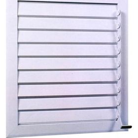 Menfezsan 35 X 35 cm Alüminyum Yüzeysel Hareketli Banyo Wc Havalandırma Menfez
