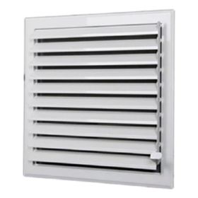 Menfezsan 35 X 35 cm Alüminyum Yüzeysel Hareketli Banyo Wc Havalandırma Menfez