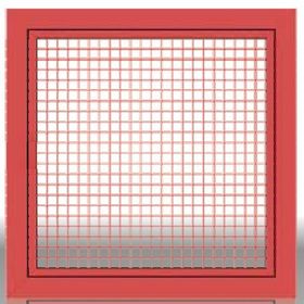 Menfezsan 40 x 40 Alüminyum Kare Petek Menfez