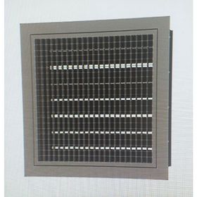 Menfezsan 40 x 40 Çift Sıra Kanatlı Zıt Damperli Menfez