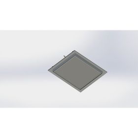 Menfezsan 40x80 Üstten Oturmalı Alçıpan Müdehale Kapağı