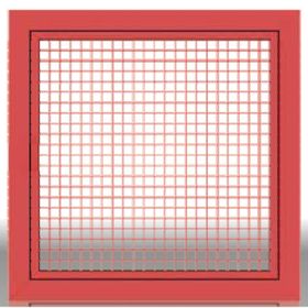 Menfezsan 45 x 45 Alüminyum Kare Petek Menfez