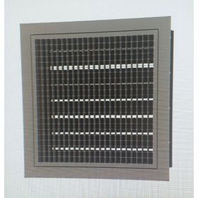 Menfezsan 45 x 45 Çift Sıra Kanatlı Zıt Damperli Menfez